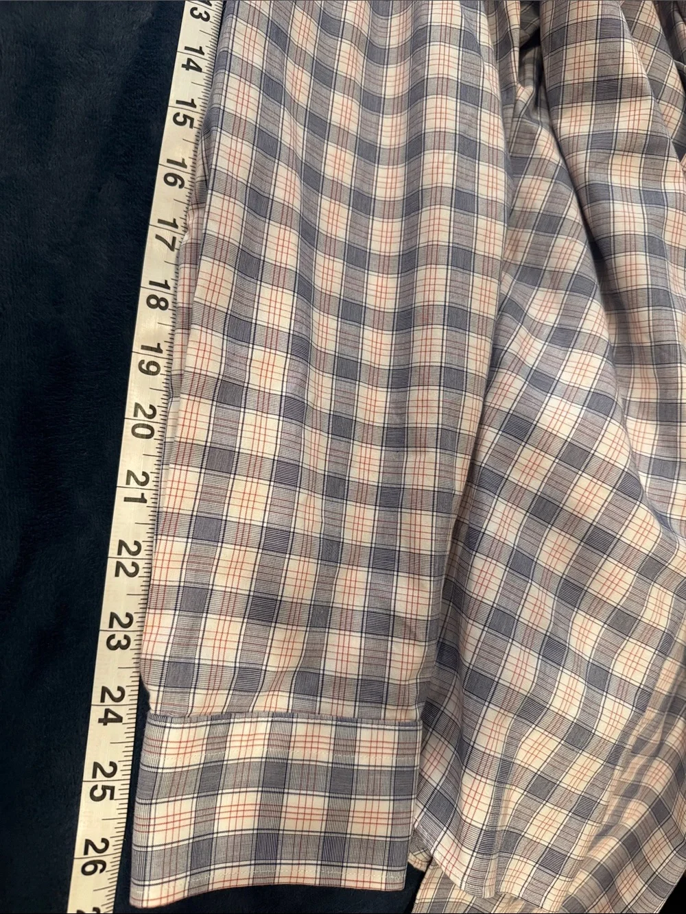 Banana Republic Blue and White Plaid Shirt